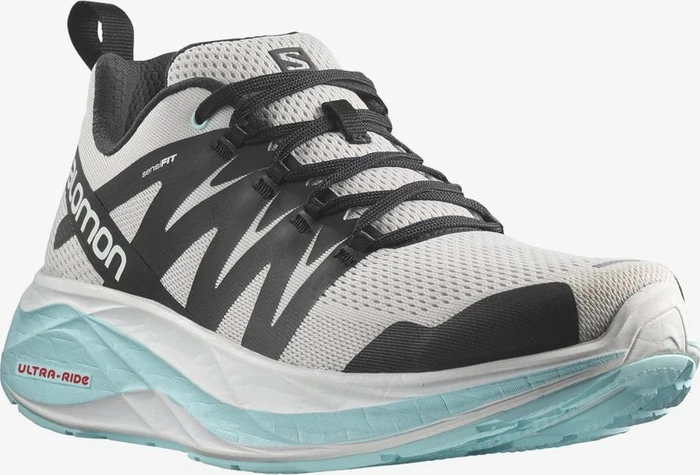 Salomon Glide Max lunar rock/black/tanager turquoise (Herren)
