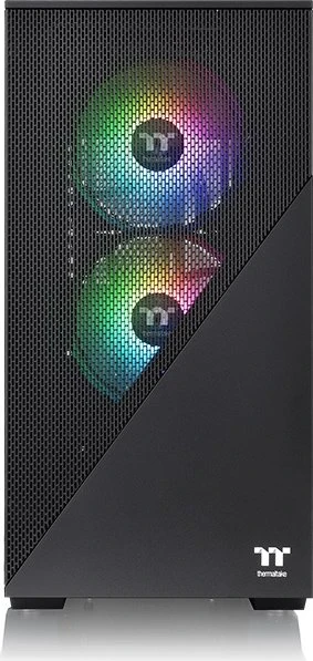 Thermaltake Divider 170 TG ARGB, schwarz, Glasfenster