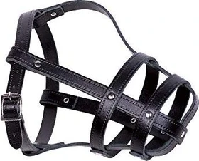 Nobby Leder Maulkorb 6, 36-44cm