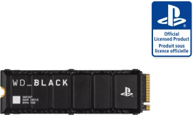 Western Digital WD_BLACK SN850P NVMe SSD 1TB, M.2 2280 / M-Key / PCIe 4.0 x4, Kühlkörper