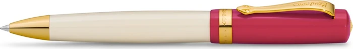Kaweco Student 30's Blues Kugelschreiber weiß/bordeaux