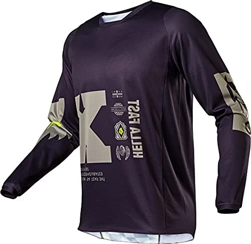 Fox Racing I80 Illmatik Trikot langarm dark purple (Herren)