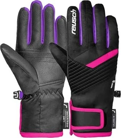 Reusch Dan R-Tex XT Skihandschuhe black/pink glo (Junior)