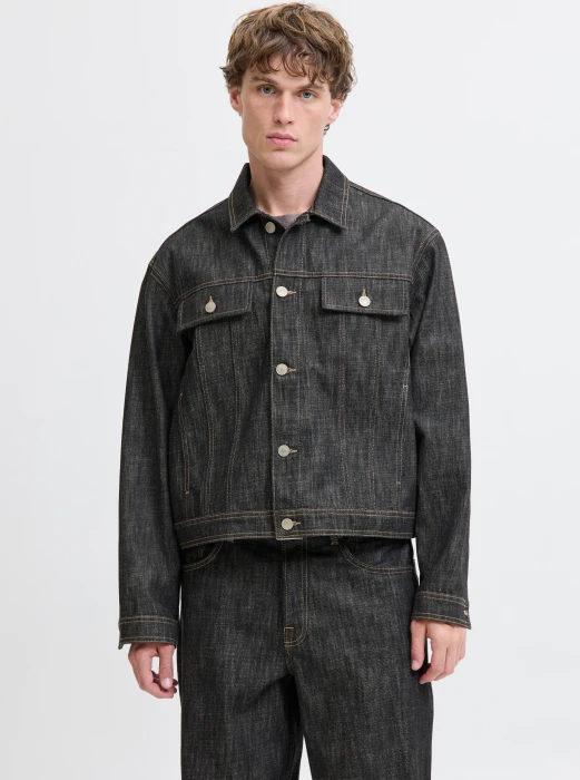 Jack & Jones Jean Jeansjacke black denim (Herren)