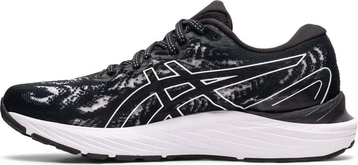Asics Gel-Cumulus 23 schwarz/weiß (Damen)