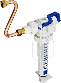 Geberit Typ 380 Füllventil Wasseranschluss seitlich, 3/8", Nippel aus Messing