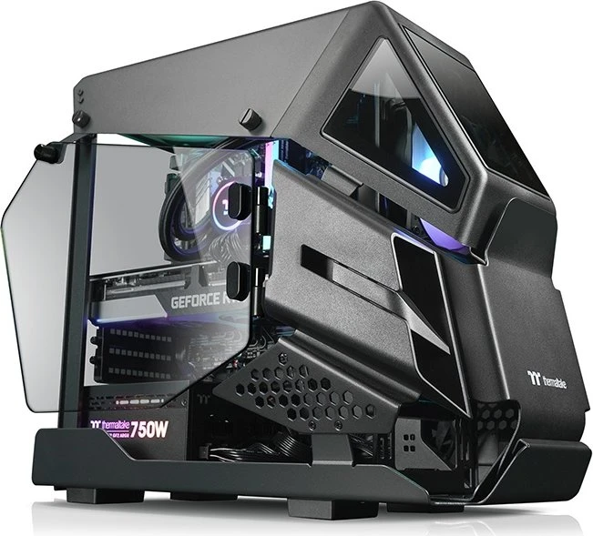 Thermaltake Amalthea, schwarz, Core i7-12700F, 16GB RAM, 1TB SSD, GeForce RTX 3070