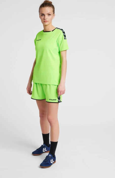hummel Authentic Poly Jersey Funktionsshirt kurzarm green gecko (Damen)
