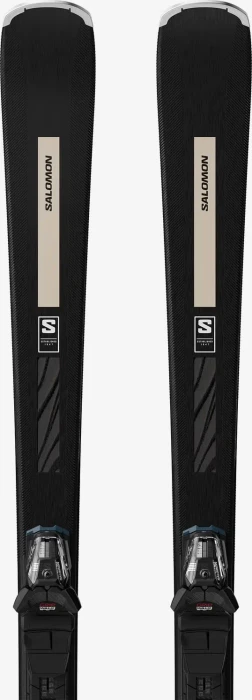 Salomon S/Max N6 XT + M10 black/ivory cream metallic (inkl. Bindung) (Damen) (Modell 2025/2026)