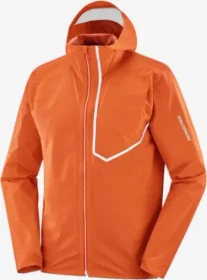 Salomon Bonatti Trail Laufjacke cherry tomato (Herren)