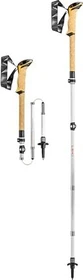 Leki Cressida FX Carbon AS Trekkingstöcke weiß/mango/silber
