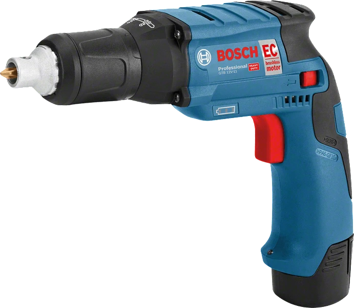 Bosch Professional GTB 12V-11 Akku-Trockenbauschrauber inkl. L-Boxx + 2 Akkus 3.0Ah