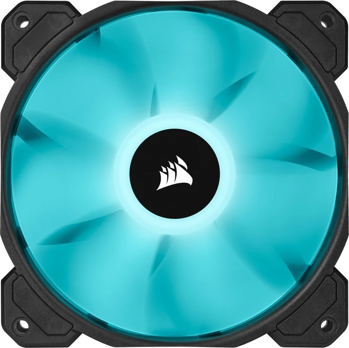 Corsair SP Series iCUE SP120 RGB Elite Triple Fan Kit, schwarz, LED-Steuerung, 120mm, 3er-Pack