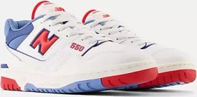New Balance 550 white/true red/atlantic blue (Herren)