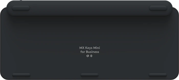 Logitech MX Keys Mini for Business, LEDs weiß, Logi Bolt, Graphite, schwarz, USB/Bluetooth, DE