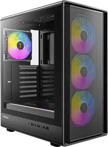 Antec P6 Neo ARGB, schwarz, Glasfenster