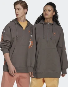adidas by Stella McCartney Hoodie faded grey four