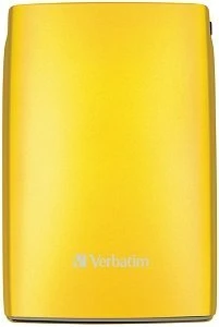 Verbatim Store 'n' Go Portable gelb 500GB, USB 2.0 Micro-B