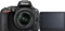 Nikon D5500 schwarz mit Objektiv AF-S DX 18-55mm 3.5-5.6 G II VR und AF-S DX 55-300mm 4.5-5.6 G ED VR Vorschaubild