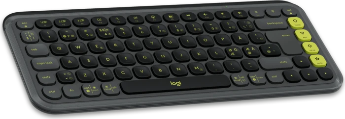 Logitech POP Icon Keys, Graphite & Green, Logi Bolt, USB/Bluetooth, ND