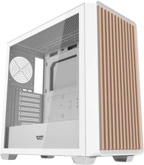 DarkFlash DS900WD White, Glasfenster