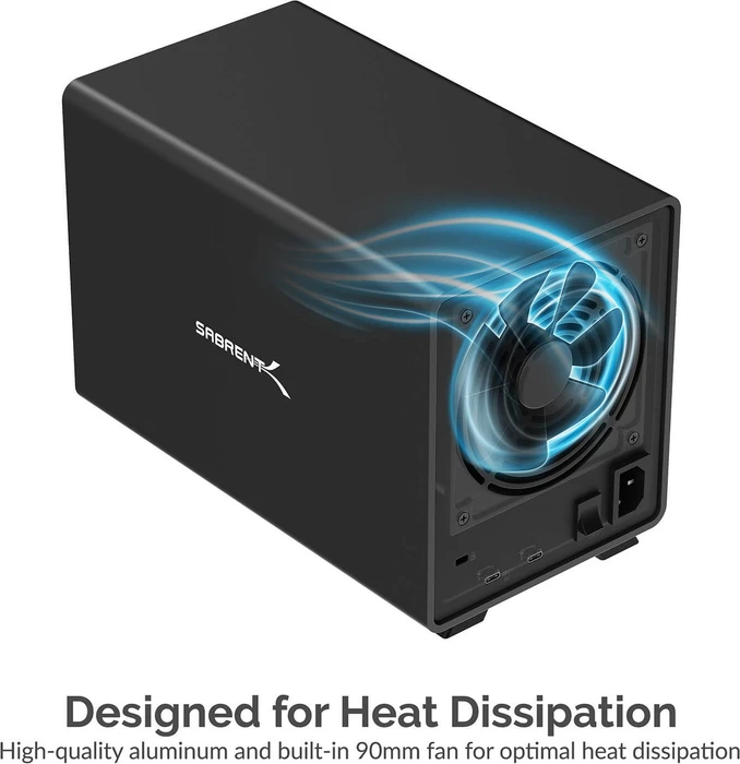 Sabrent 5-Bay Docking Station, 3.5", USB-C 3.1
