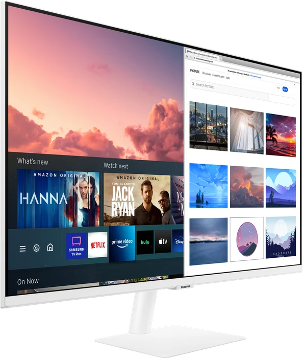 Samsung Smart Monitor M7 M70A, weiß, 31.5"