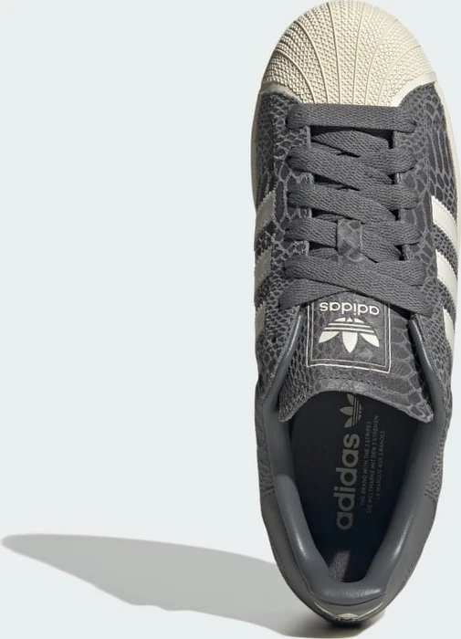 adidas Superstar II grey four/core white/cream white