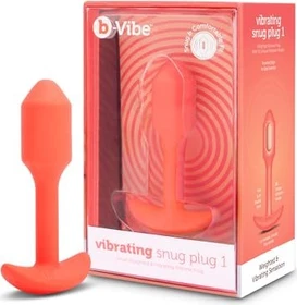 b-Vibe Snug Plug 1 orange