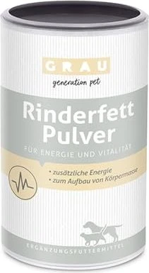 grau Rinderfett-Pulver für Hunde & Katzen, 400g
