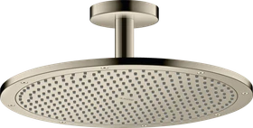 Hansgrohe Axor ShowerSolutions Kopfbrause 350 1jet mit Deckenanschluss polished nickel