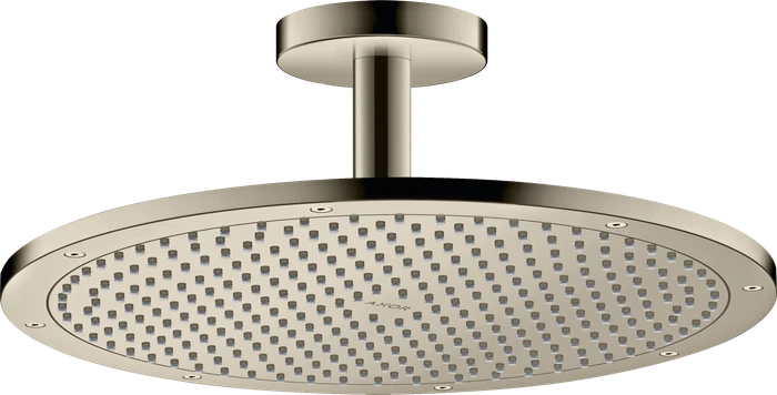 Hansgrohe Axor ShowerSolutions Kopfbrause 350 1jet mit Deckenanschluss polished nickel