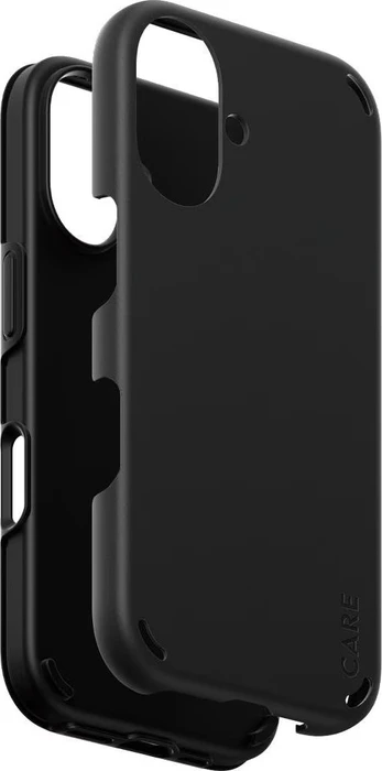 PanzerGlass Care Feature Case Double Defense für Apple iPhone 16 schwarz