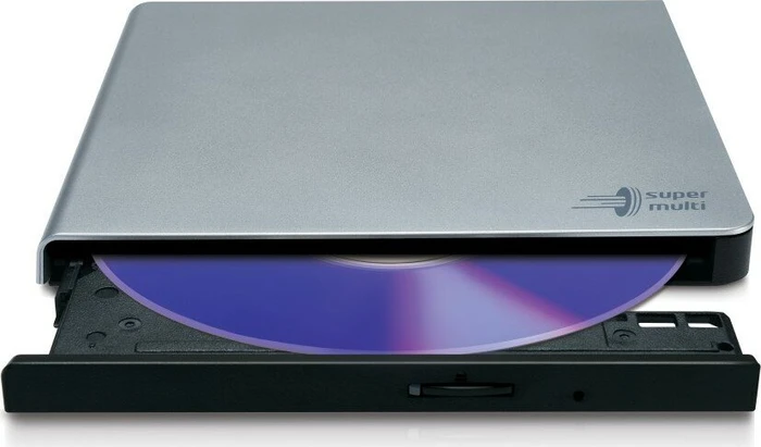 Hitachi-LG Data Storage GP57ES40, SlimLine silber, USB 2.0
