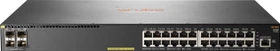 HPE Aruba 2930F 24G Rackmount Gigabit Managed Switch, 24x RJ-45, 4x SFP+, 370W PoE+ (JL263A)