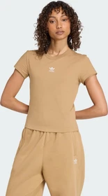 adidas Essentials Slim T-Shirt kurzarm cardboard (Damen)