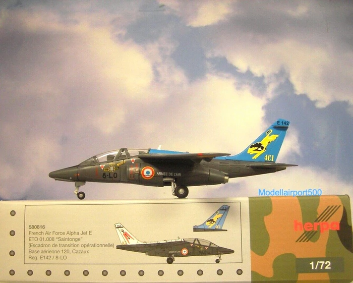 Herpa French Air Force Alpha Jet E (580816)