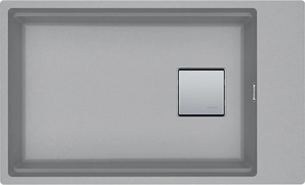 Franke Kubus 2 KNG 110-62 Unterbau Becken mittig mit Ablauffernbedienung steingrau