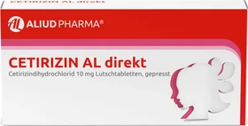 Aliud Cetirizin AL direkt Lutschtabletten, 7 Stück