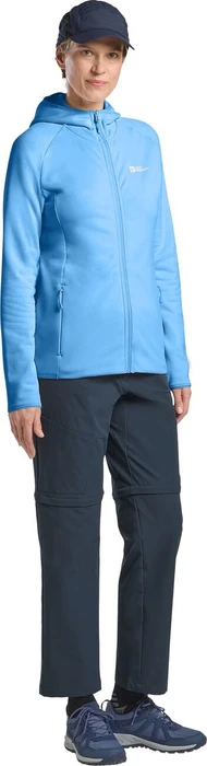 Jack Wolfskin Baiselberg Hoody FZ Jacke mid blue (Damen)