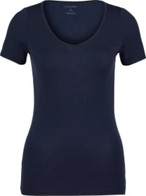 Icebreaker Siren Sweetheart Funktionsshirt kurzarm midnight navy (Damen)