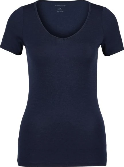 Icebreaker Siren Sweetheart Funktionsshirt kurzarm midnight navy (Damen)