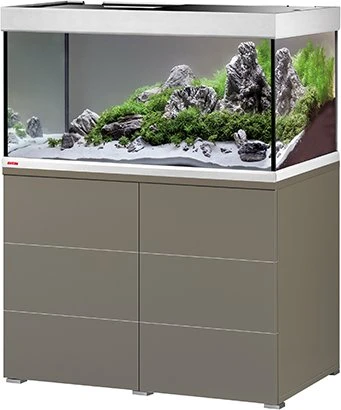 EHEIM proxima 250 classicLED 2018 Aquarium-Set mit Unterschrank, mokka-braun, 250l