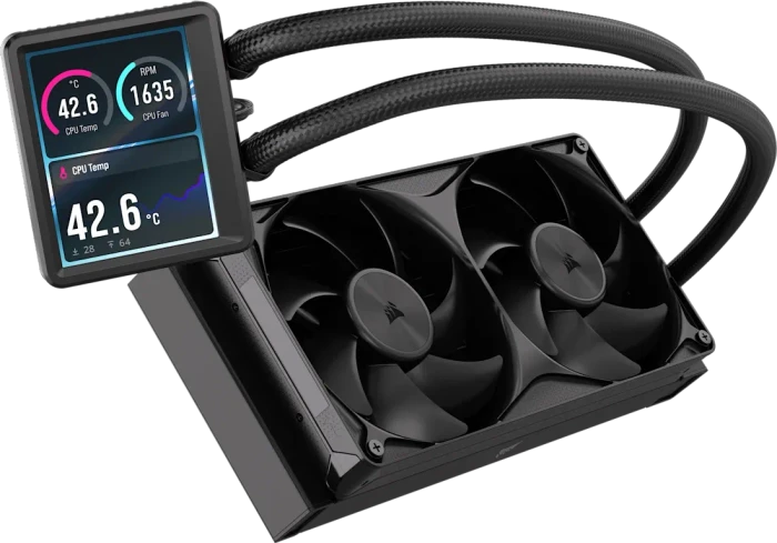 Corsair Nautilus II 240 RS LCD, schwarz