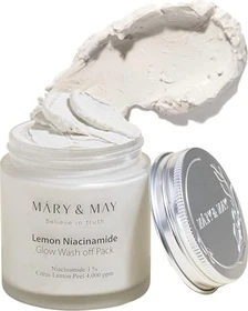 Mary & May Lemon Niacinamide Glow Wash Off Pack Maske, 125g