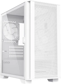 Montech Air 100 Lite, weiß, Glasfenster