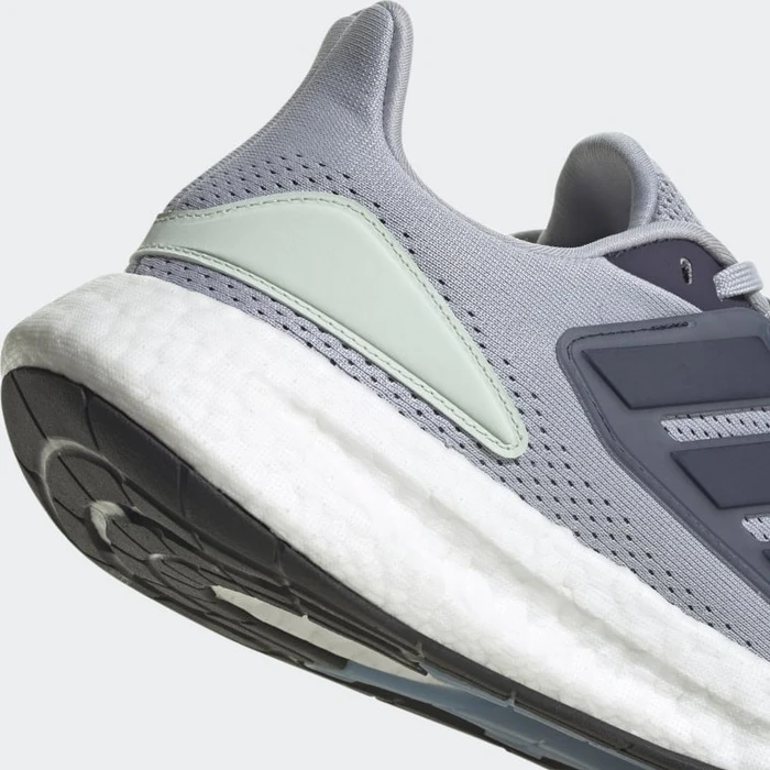 adidas Pureboost 22 halo silver/shadow navy/linen green (Herren)
