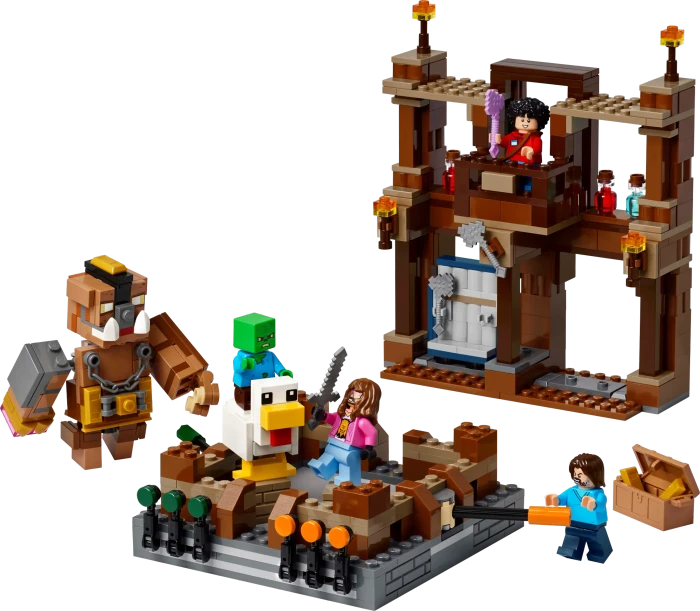 LEGO Minecraft - Waldanwesen mit Boxring