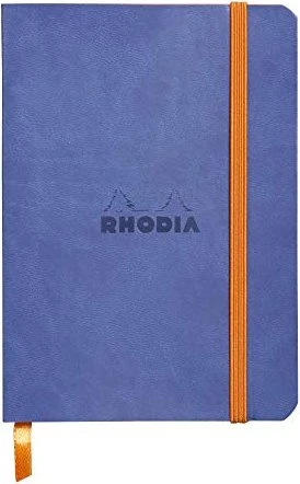 Rhodia Rhodiarama Notizbuch, A6, liniert, Softcover, saphir, 72 Blatt