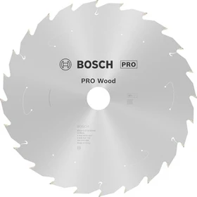 Bosch Professional Standard for Wood Kreissägeblatt 24Z, 254x1.6x30mm, 1 Stück